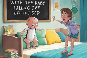 How to Deal with a Baby Falling Off the Bed