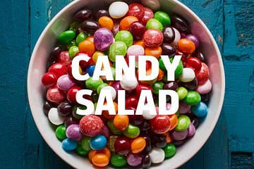 Candy Salad Jar