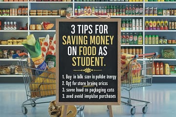 3 tips for saving money on food as a Student